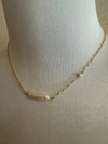 Fresh Water Pearl Bar Necklace