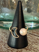 Pearl Moon Ring