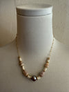 Cone shell and Pearl Necklace