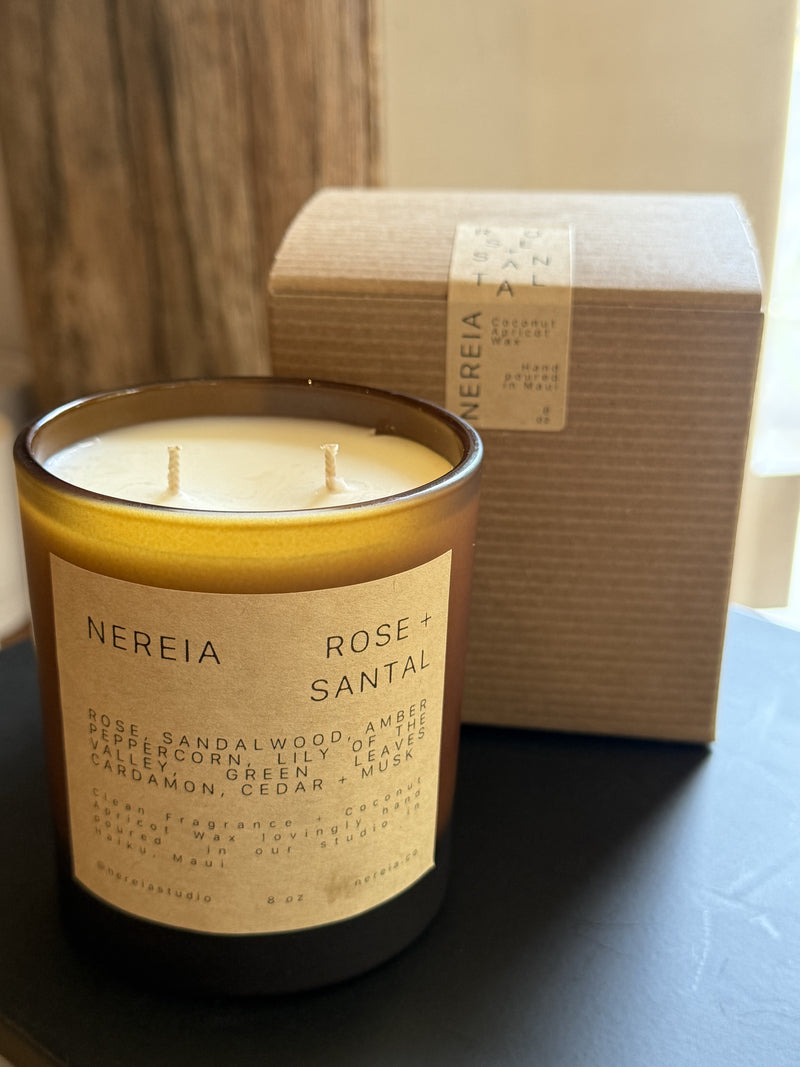 Rose + Santal Candle