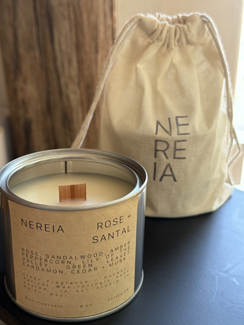 Rose + Santal Candle