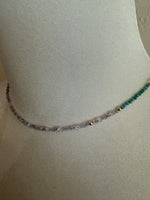 Mini Herkimer and Gemstone Necklace