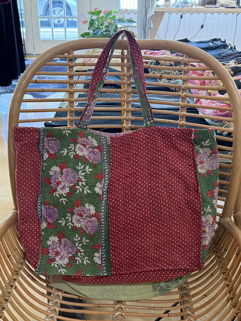 Vintage Kantha Bag