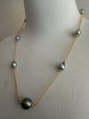 Multi Tahitian Pearl Necklace