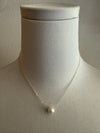 14"/ 16"/ 18"  Single Floating Pearl Necklace