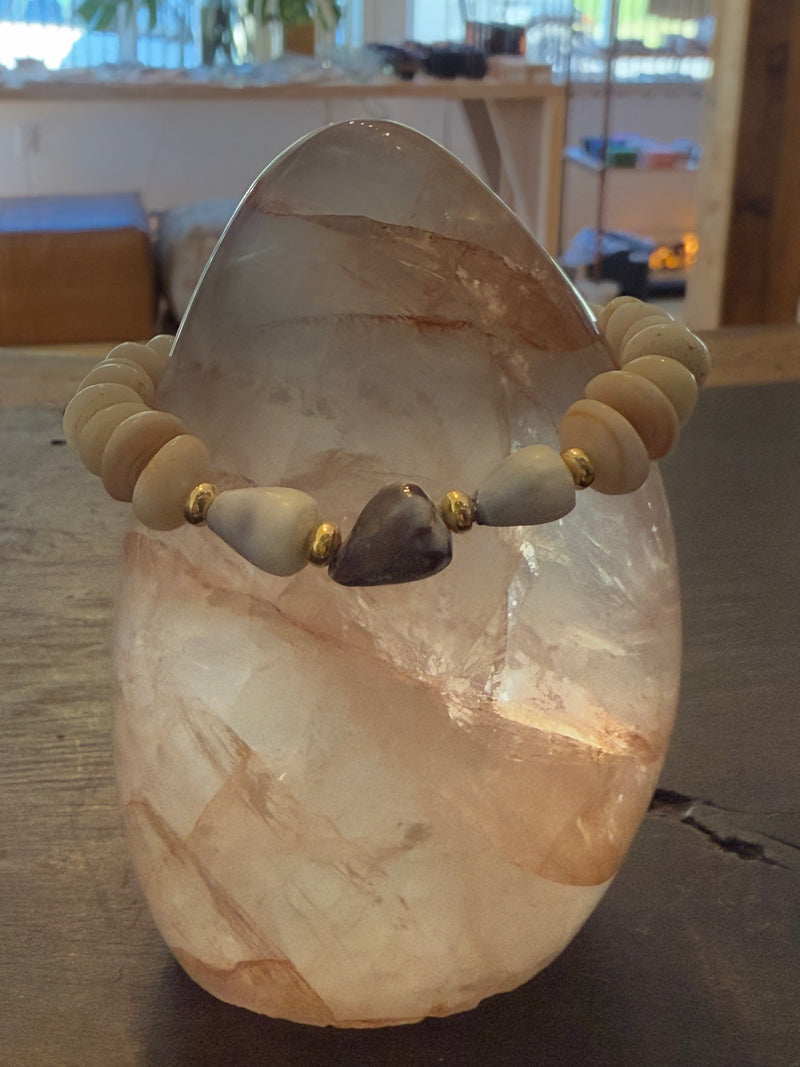 Puka and Cone Shell Bracelet