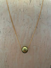 Pearl With Gold Floating Necklace