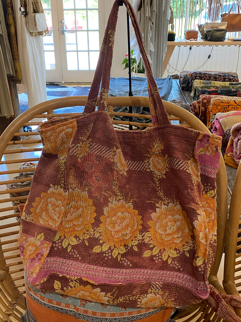 Vintage Kantha Bag