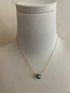 Adjustable Ball Chain Pearl Necklace