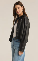 All Day Faux Leather Jacket