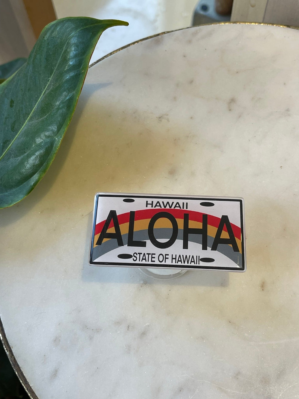 Aloha License Plate