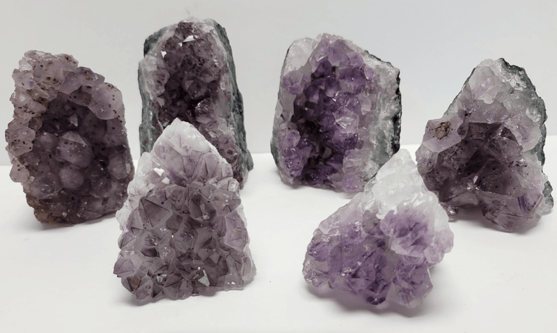 Amethyst Cluster With Cut Base