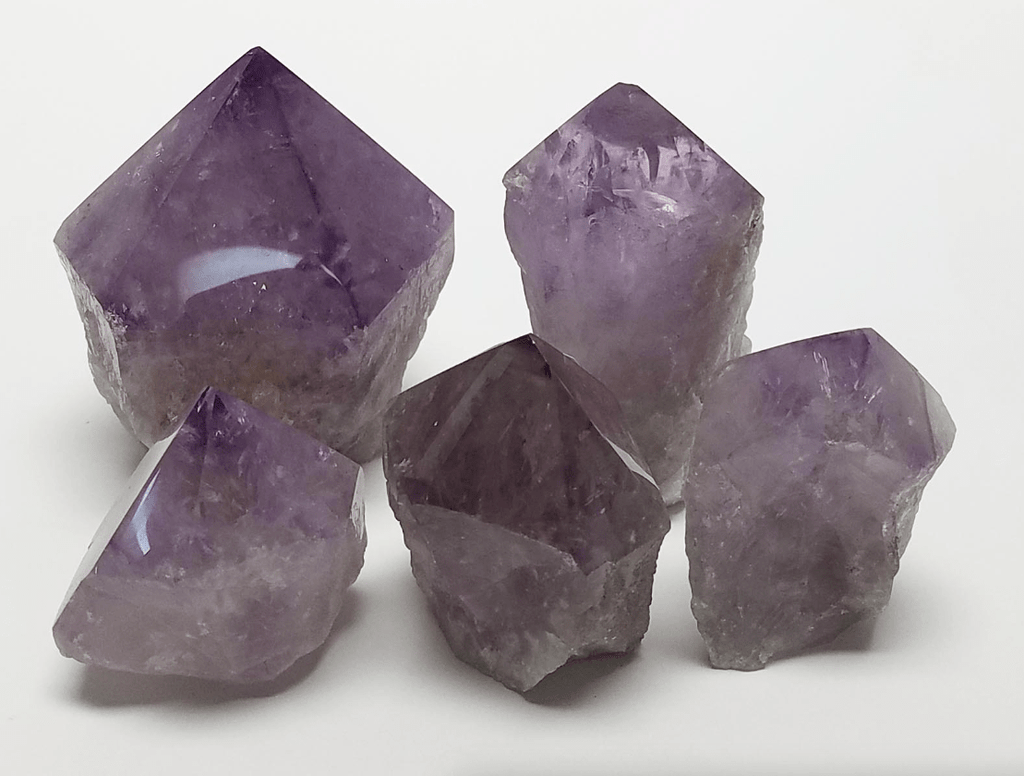 Amethyst Point With Natural Sides