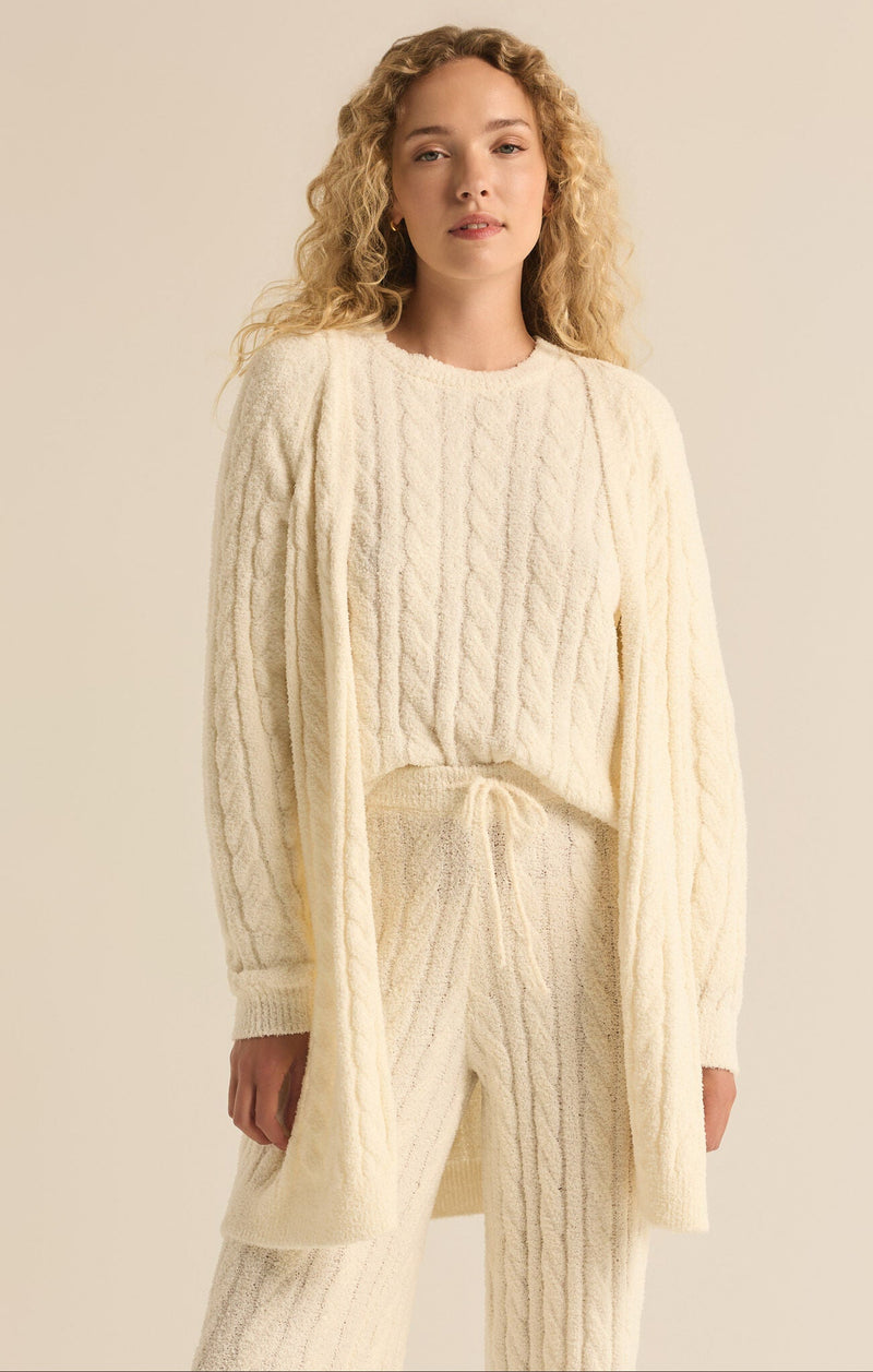 Cate Cable Knit Cardigan