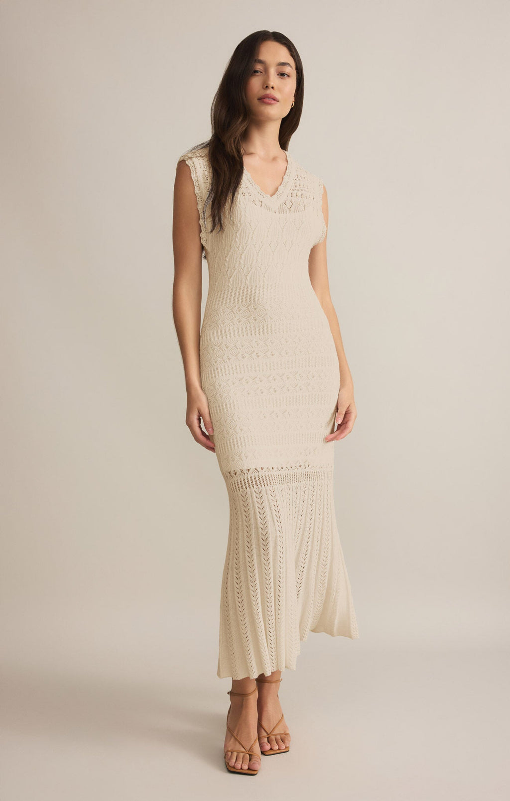 Marsella Crochet Midi Dress