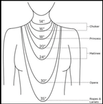 “Maui Coordinates” Heart Keyhole Pendant Necklace
