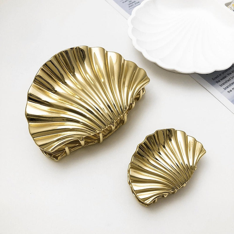 Metal Shell Hair Clip