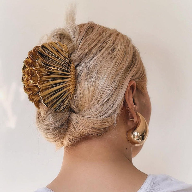 Metal Shell Hair Clip