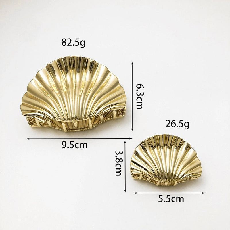 Metal Shell Hair Clip