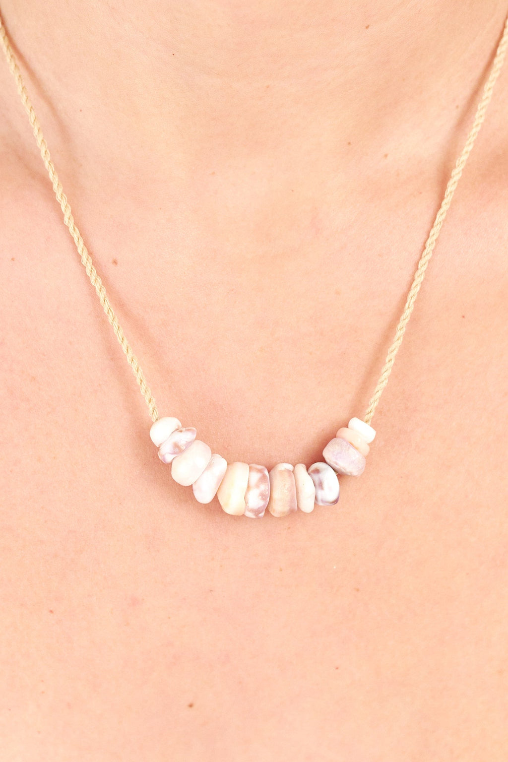 Mini Puka Bar Necklace