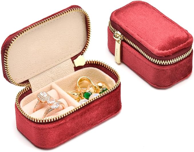 Mini Travel Jewelry Case