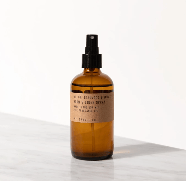 NO. 04: TEAKWOOD & TOBACCO ROOM/LINEN SPRAY