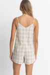 Rumi Check Romper