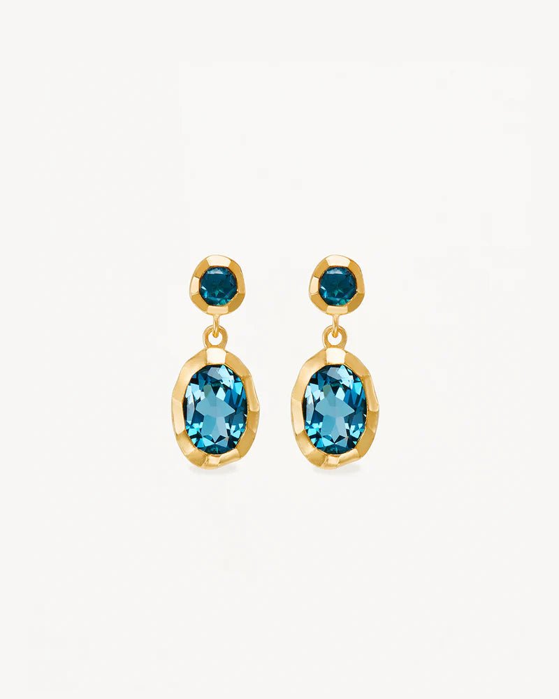 Sacred Jewel Topaz Earrings