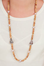 Sandalwood Lei Necklace