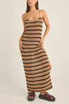 Sol Stripe Knit Maxi Dress