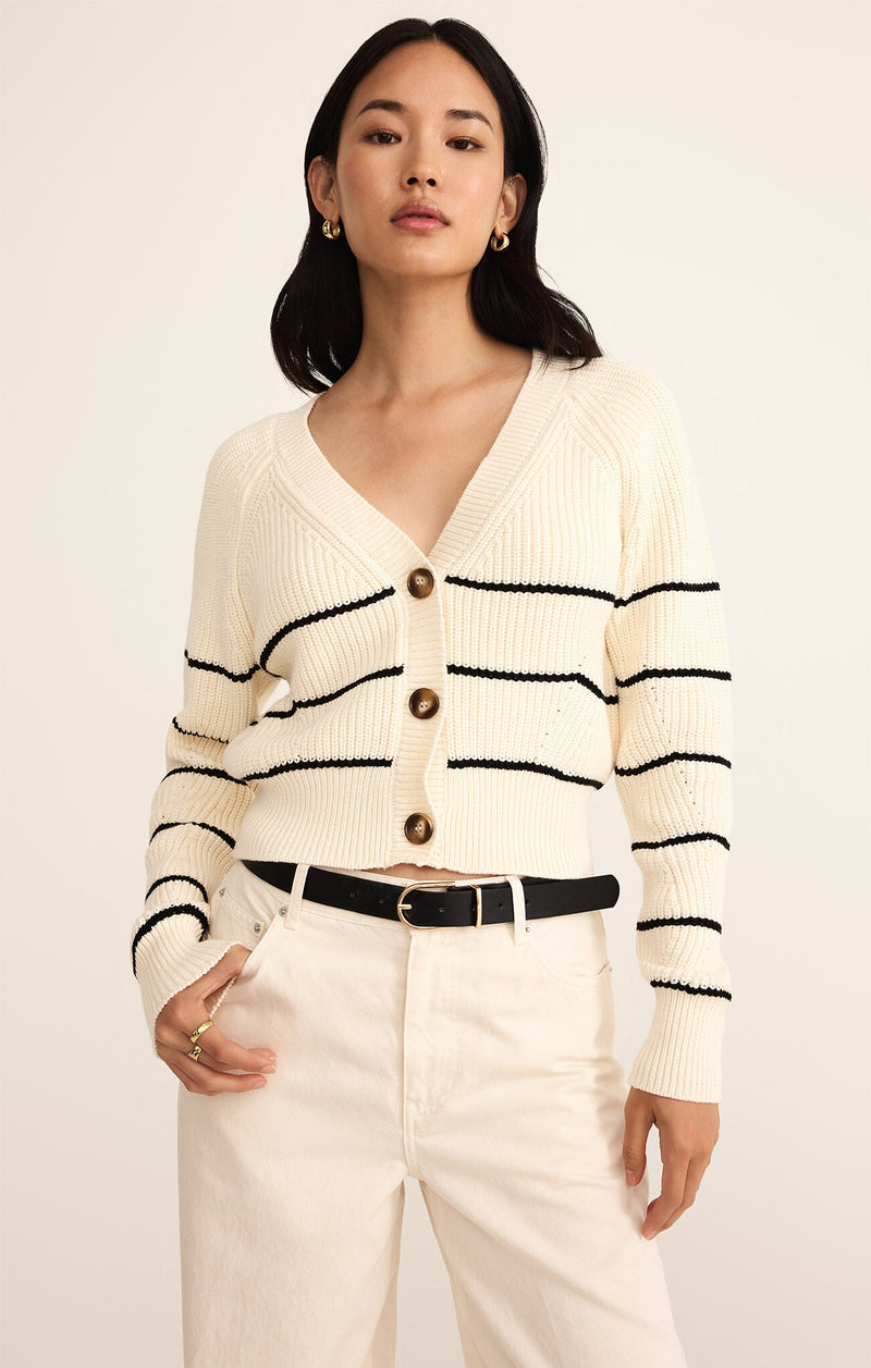 Stefi Stripe Cardigan