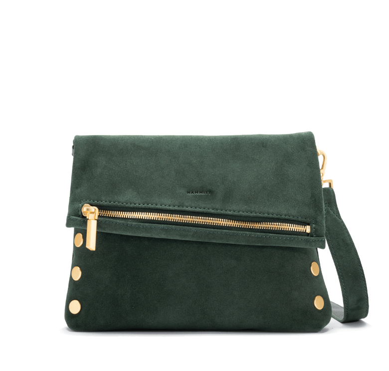 Green Room Suede/Brushed Gold